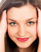 Woman preparing for Eyelid Surgery